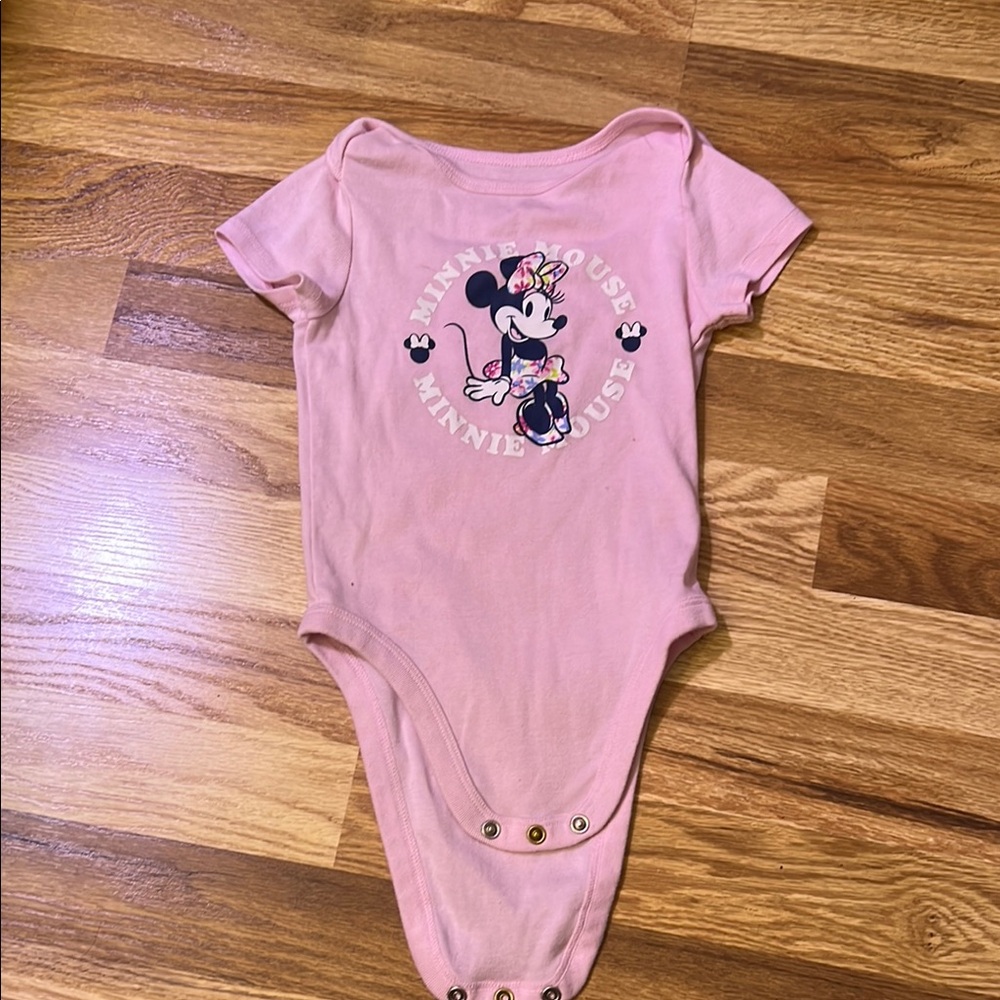 Disney Minnie Mouse Pink Kids One Piece